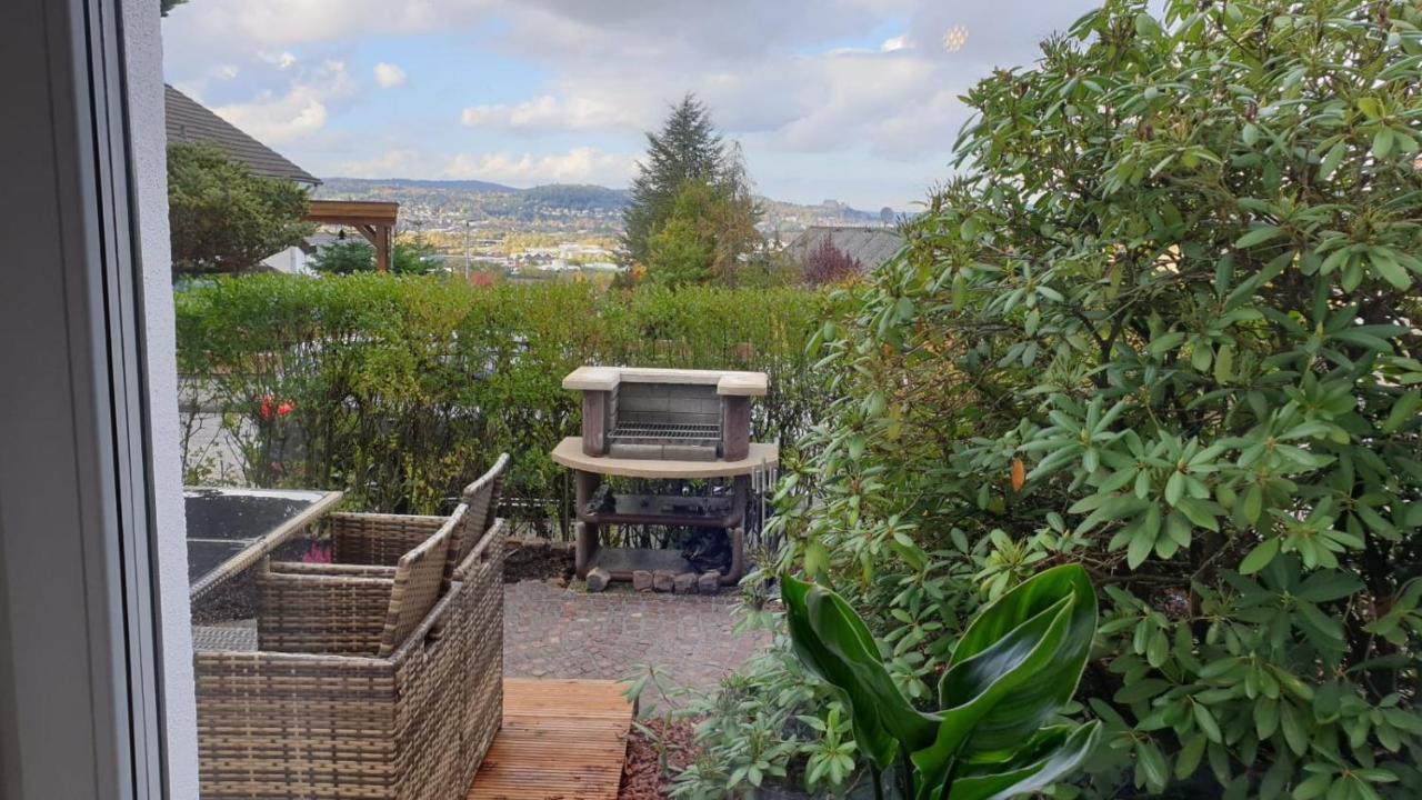 Haus Edda - Ferienwohnungen Mit Garten Und Schlossblick Marburg Exteriör bild